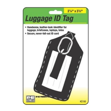 Hy-Ko Prod LTHR Luggage ID Tag KC150